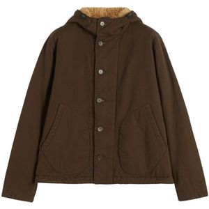 Aspesi, Heren, Jassen, Groen, Maat: S Katoen,