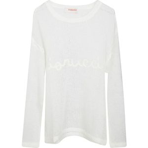 Fiorucci, Dames, Tops, Wit, Maat: XS Mohair,