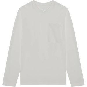 Jil Sander, Heren, Tops, Wit, Maat: L Katoen,