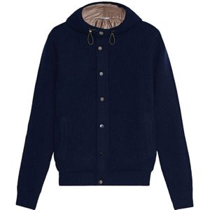 Ferrante, Heren, Truien, Blauw, Maat: L