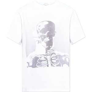 Alexander McQueen, Heren, Tops, Wit, Maat: XL Katoen,