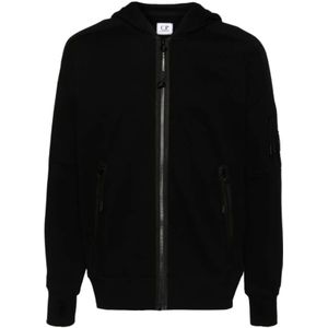 C.p. Company, Heren, Sweatshirts & Hoodies, Zwart, Maat: XL Katoen,