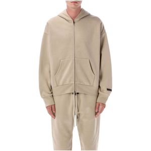 Fear Of God, Heren, Sweatshirts & Hoodies, Beige, Maat: L Katoen,
