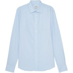 Ines de la Fressange Paris, Heren, Overhemden, Blauw, Maat: 2XL Katoen,