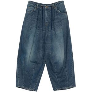 Needles, Heren, Jeans, Blauw, Maat: S Katoen,