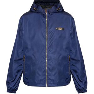 Versace, Heren, Jassen, Blauw, Maat: M