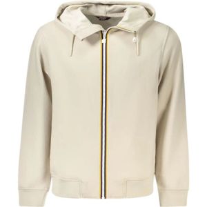 K-Way - Sweatshirt - Beige - Heren - Polyester