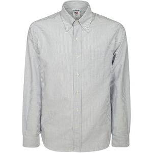 Sebago, Heren, Overhemden, Wit, Maat: L Katoen,