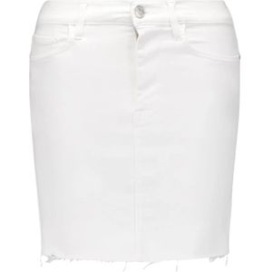 Frame, Dames, Rokken, Wit, Maat: S Denim,
