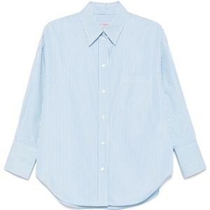 Alberto Biani, Dames, Blouses & Shirts, Blauw, Maat: 2XS