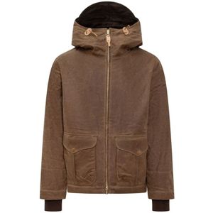 Manifattura Ceccarelli, Heren, Jassen, Bruin, Maat: XS Katoen,