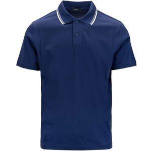 Herno, Heren, Tops, Blauw, Maat: M Katoen,
