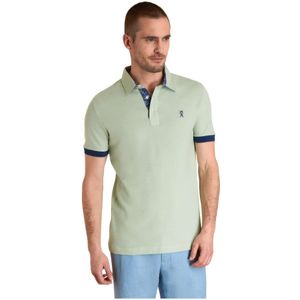 Vicomte A., Heren, Tops, Groen, Maat: S Katoen,
