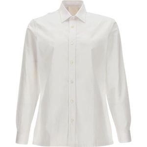 Givenchy, Heren, Overhemden, Wit, Maat: XL Katoen,