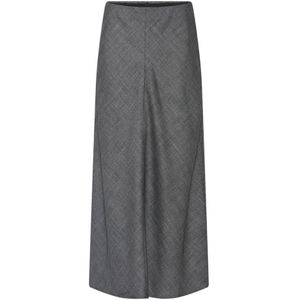 Bruuns Bazaar, Dames, Rokken, Grijs, Maat: M