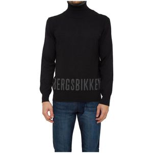 Bikkembergs, Heren, Truien, Zwart, Maat: L Wol,