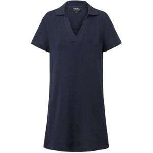 A.p.c., Dames, Jurken, Zwart, Maat: M