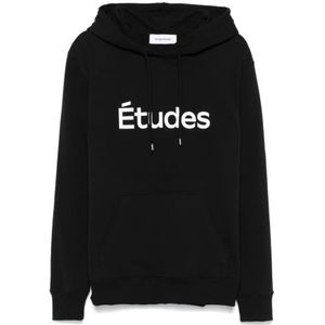 Études, Heren, Sweatshirts & Hoodies, Zwart, Maat: M