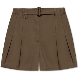 Burberry, Dames, Korte broeken, Groen, Maat: 4XS Katoen,