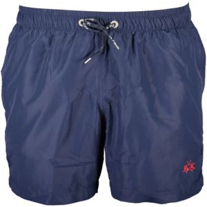 La Martina, Heren, Badkleding, Blauw, Maat: M Poliester,