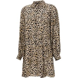 Marella, Dames, Jurken, Veelkleurig, Maat: L Satijn,