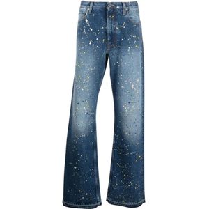Off White, Heren, Jeans, Blauw, Maat: W33