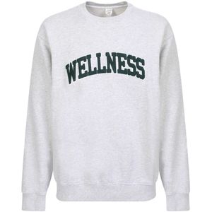 Sporty & Rich, Heren, Sweatshirts & Hoodies, Grijs, Maat: M