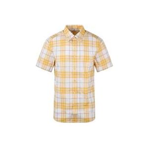 Burberry Korte Mouw Overhemden , Yellow , Heren , Maat: XL