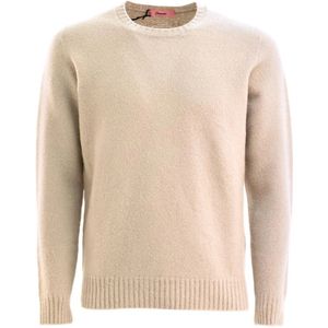 Drumohr, Heren, Truien, Beige, Maat: XL Wol,