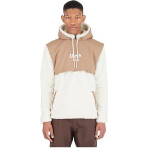 Fila, Heren, Sweatshirts & Hoodies, Beige, Maat: M Fleece,