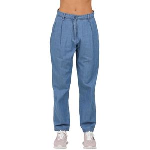Aspesi, Dames, Jeans, Blauw, Maat: XS