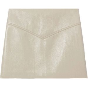 Proenza Schouler, Dames, Rokken, Wit, Maat: S Poliester,