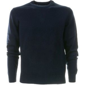 MC2 Saint Barth, Heren, Truien, Blauw, Maat: M Wol,