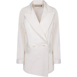 Issey Miyake, Dames, Jassen, Wit, Maat: M Poliester,