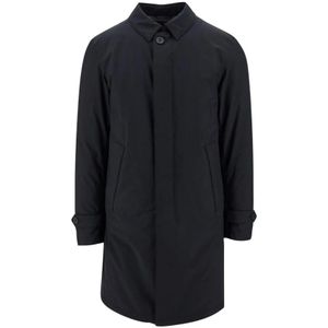 Herno, Heren, Mantels, Blauw, Maat: 5XL