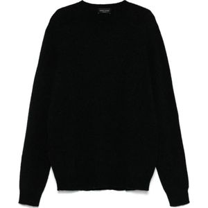 Roberto Collina, Heren, Truien, Zwart, Maat: L