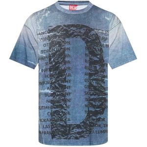 Diesel, Heren, Tops, Veelkleurig, Maat: L Katoen,