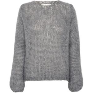 InWear, Dames, Truien, Grijs, Maat: S/M Wol,