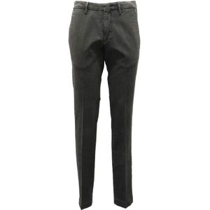 Michael Coal, Heren, Broeken, Groen, Maat: W32 Katoen,