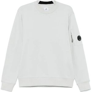 C.p. Company, Heren, Sweatshirts & Hoodies, Grijs, Maat: S Katoen,