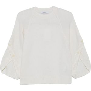 Max Mara, Dames, Truien, Wit, Maat: XS