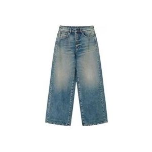 Twinset Loose-fit Jeans , Blue , Dames , Maat: W25