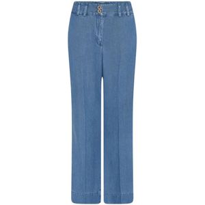Gustav, Dames, Jeans, Blauw, Maat: 2XL