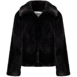 Silvian Heach, Dames, Jassen, Bruin, Maat: XS Poliester,