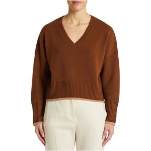 Pennyblack, Dames, Truien, Bruin, Maat: XS Wol,