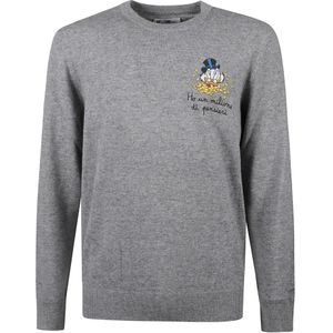 MC2 Saint Barth, Heren, Truien, Grijs, Maat: S