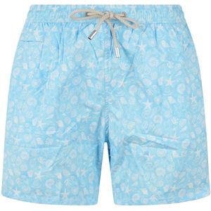 MC2 Saint Barth, Heren, Badkleding, Blauw, Maat: L Poliester,