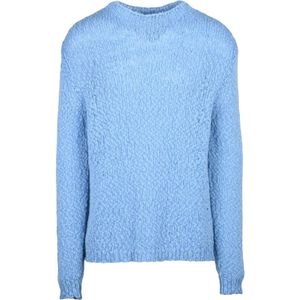 Daniele Fiesoli, Heren, Truien, Blauw, Maat: M Wol,