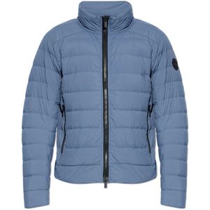 Canada Goose, Heren, Jassen, Blauw, Maat: L Leer,