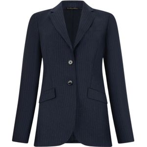 Brooks Brothers, Dames, Jassen, Blauw, Maat: XS Wol,